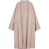 Winter Elegant Winter Coats Loose knit Cardigan Woolen Sweater Oversized Extra Soft High-end Cardigan Knitting Coat for Women